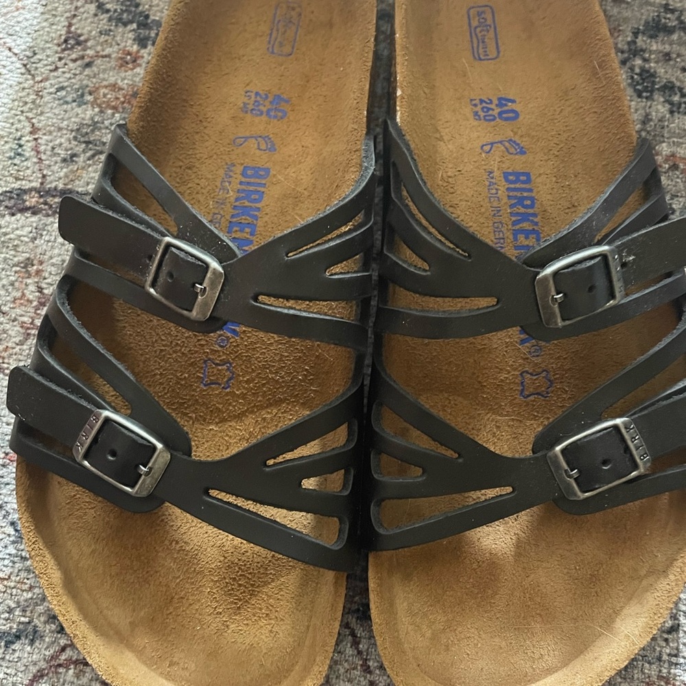 Birkenstocks black size 40
